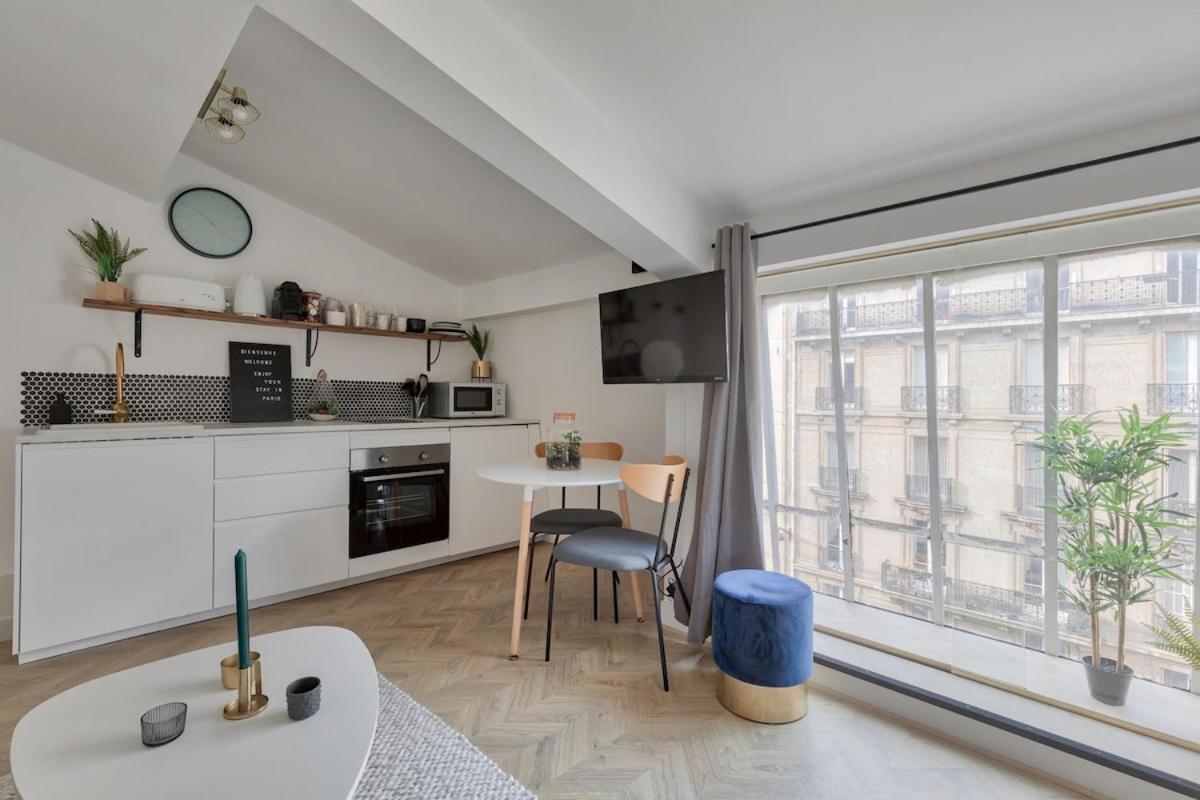 Appartement Renove Proche Arc Triomphe - 2P Париж Екстериор снимка